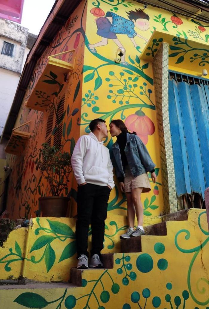 Những con dốc thân quen với ngươi dân Đà Lạt trở nên hấp dẫn hơn với du khách. Ảnh: Đặng Tuấn -TTXVN