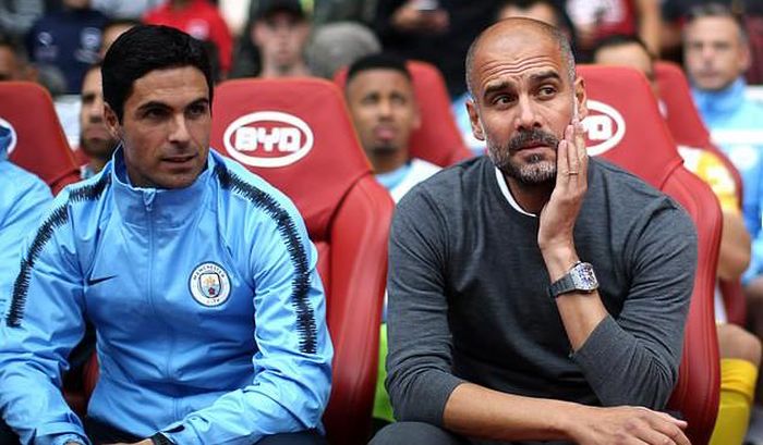 Arteta được Guardiola ủng hộ đến Arsenal.