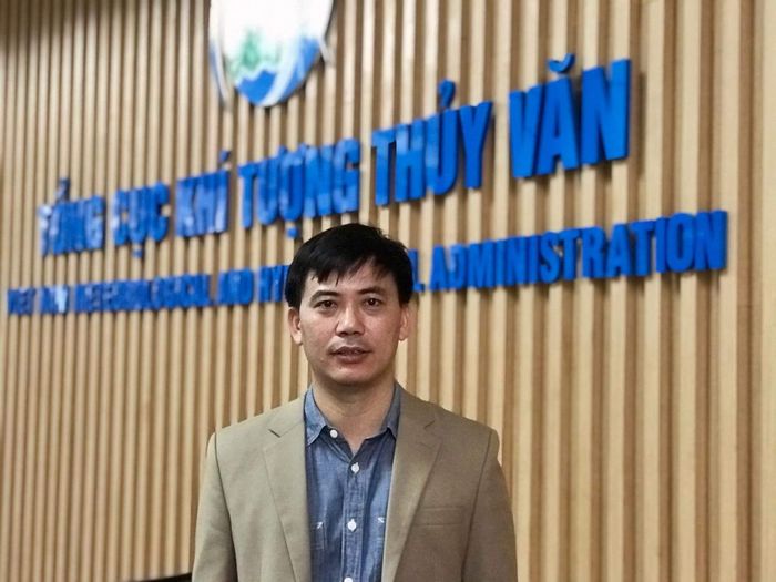 Chuyên gia thời tiết Nguyễn Văn Hưởng. Ảnh: Trung tâm Dự báo khí tượng - thủy văn quốc gia cung cấp