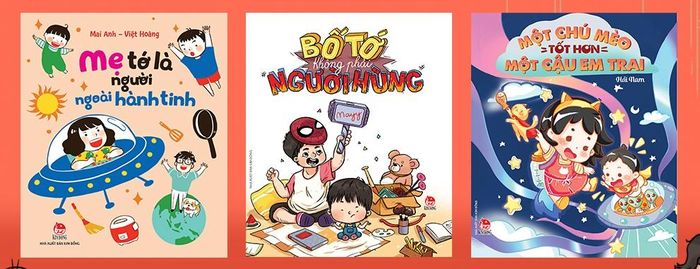 Bộ sách với văn phong vui vẻ, câu chuyện lém lỉnh và minh họa sinh động về gia đình. 