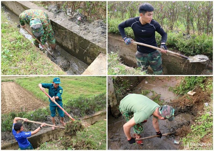Với tinh thần xung kích của tuổi trẻ, các chiến sĩ luôn hăng hái, nhiệt tình trong các hoạt động dân vận, bất kể khó khăn, gian khổ, sẵn sàng chia sẻ, giúp đỡ nhân dân.