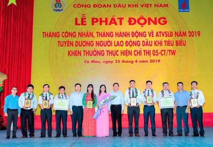 Đại biểu Vietsovpetro được tuyên dương danh hiệu NLĐ dầu khí tiêu biểu 2019 và thực hiện Chỉ thị 05-CT/TW