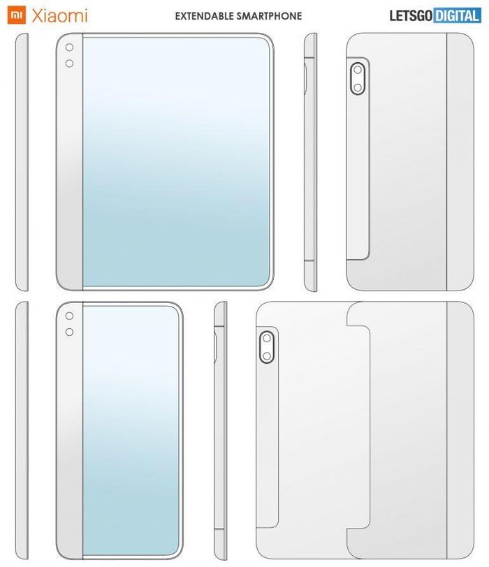 Bằng sáng chế mới của Xiaomi về smartphone màn hình gập