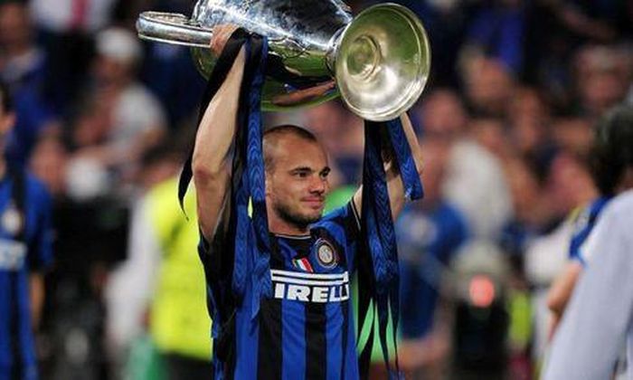 Sneijder giành C1 ngay trong mùa giải đầu tiên khoác áo Inter Milan