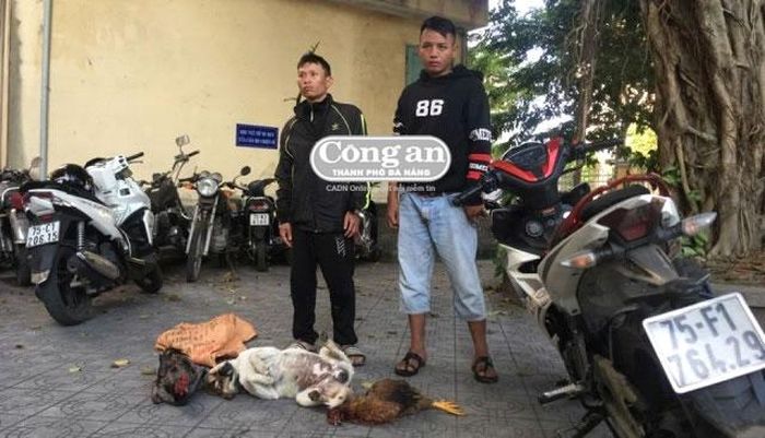 Doanh và Ben tại cơ quan CA.