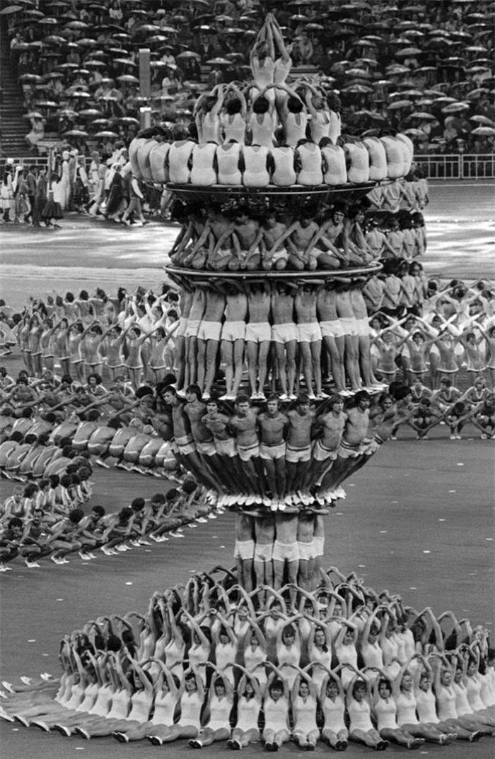  Lễ khai mạc Thế vận hội mùa hè lần thứ 22 ở Moscow, Nga năm 1980.