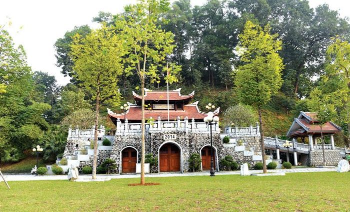 Đền thờ Chủ tịch Hồ Chí Minh tại TP Tuyên Quang. Ảnh: Cảnh Trực