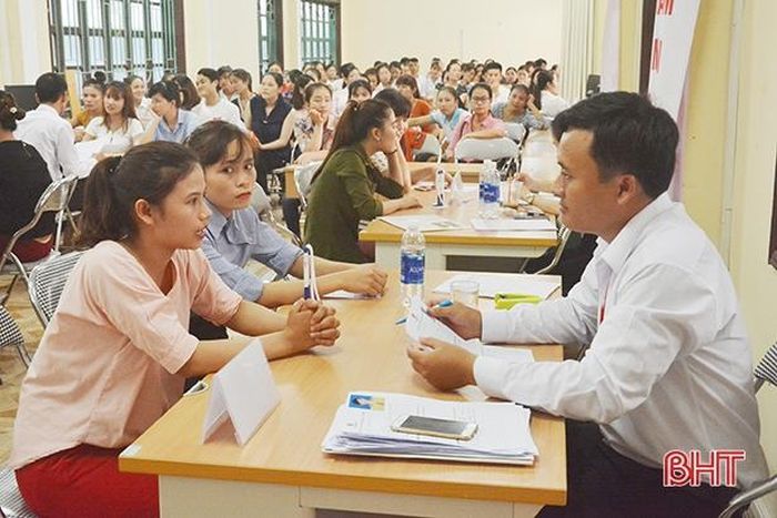 Liên kết với doanh nghiệp, tuyển dụng lao động trực tiếp được Trung tâm chú trọng quan tâm