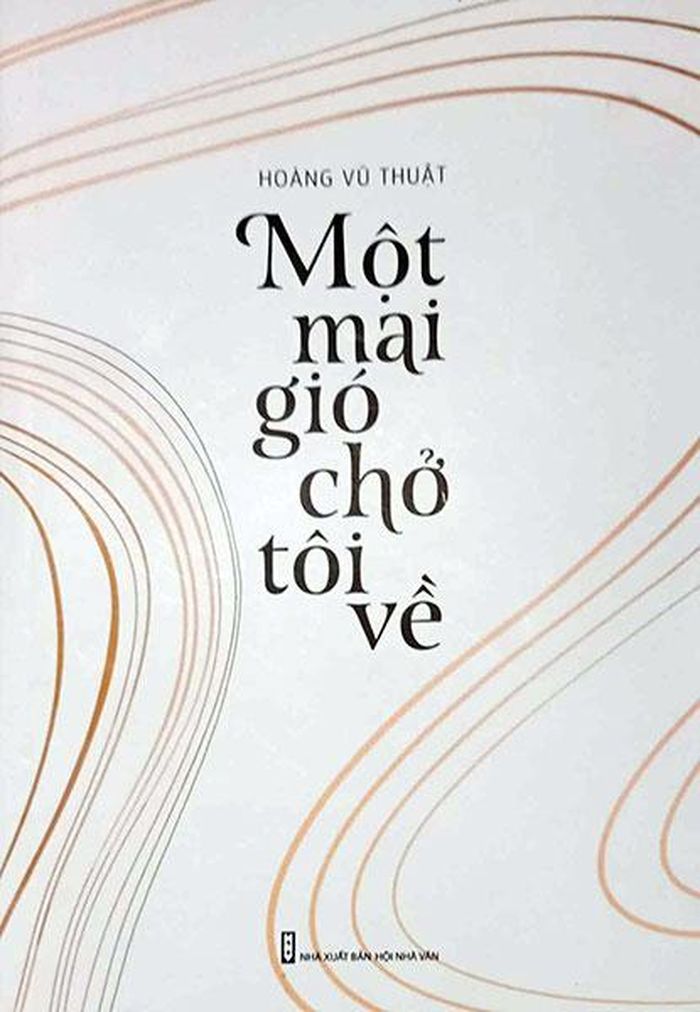 Tập thơ Một mai gió chở tôi về. Ảnh: N.P.Huỳnh