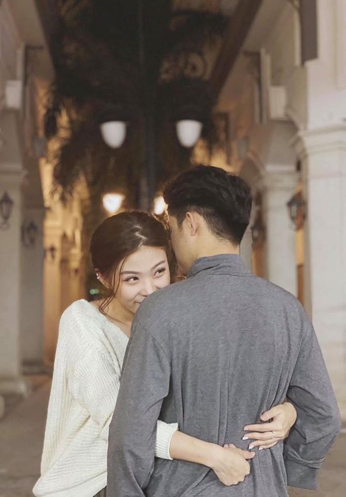 Cẩm Tú - Thiên Nguyện thường xuyên chia sẻ khoảnh khắc ngọt ngào bên nhau. Ảnh: FBNV.
