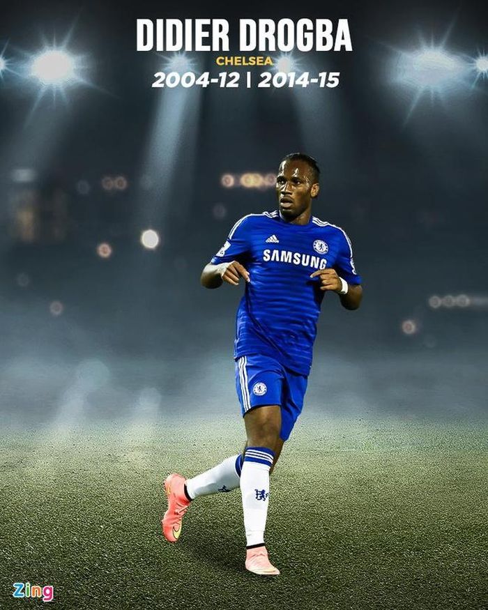  Sau chức vô địch Champions League mùa 2011/12, Didier Drogba quyết định chia tay Chelsea để chuyển sang chơi bóng tại Trung Quốc. Hè 2014, "Voi rừng" trở lại Stamford Bridge theo tiếng gọi của HLV Jose Mourinho. Tại đây, anh tiếp tục bổ sung vào bộ sưu tập danh hiệu thêm 1 chức vô địch Premier League và 1 League Cup. Mùa giải 2014/15, Drogba ra sân đến 40 lần và ghi 7 bàn thắng trên mọi đấu trường. 