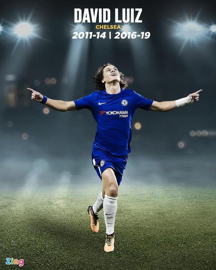  Luiz là trụ cột của Chelsea nhưng khi PSG ra giá 50 triệu bảng, HLV Mourinho ngay lập tức bán anh cho đội bóng nước Pháp hè 2014. Hai năm sau, đội bóng thành London phải chi tiền để đưa cầu thủ người Brazil trở lại Stamford Bridge. Trong 7 mùa chơi cho "The Blues", Luiz giành 1 chức vô địch Premier League, 2 Europa League, 1 Champions League cùng nhiều danh hiệu khác. 
