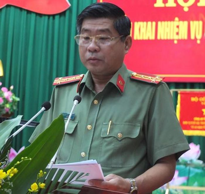 Đại tá Nguyễn Văn Hiểu – Giám đốc Công an tỉnh Đồng Tháp triển khai nhiệm vụ công tác của ngành năm 2020