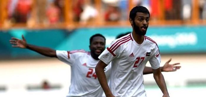 Chân sút 22 tuổi Zayed Al Ameri của CLB Al Jazira được coi là nguy hiểm nhất của U23 UAE. Ảnh: AFC