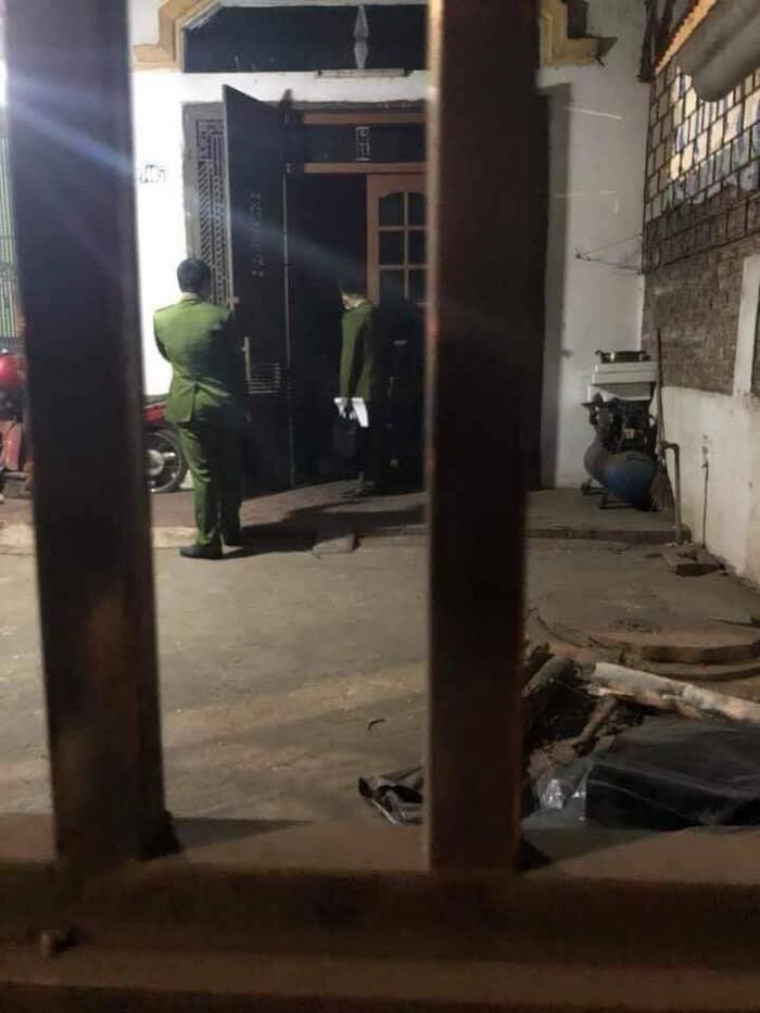 Hiện trường phát hiện vụ việc.