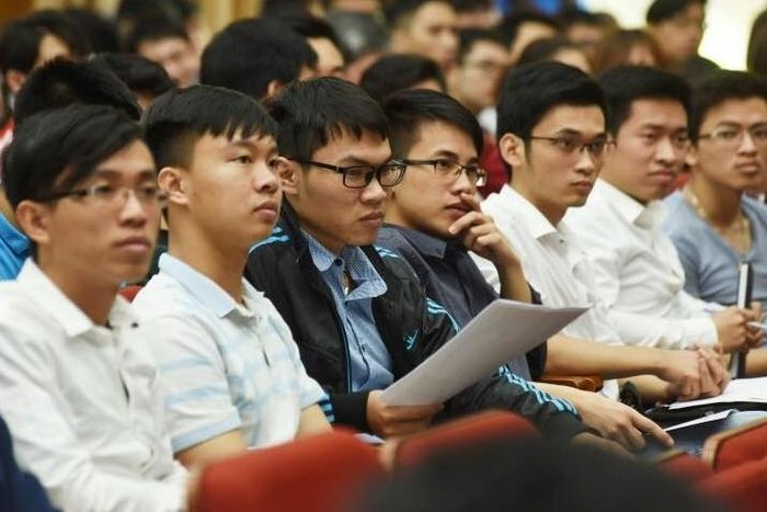 Sinh viên Trường ĐH Bách khoa Hà Nội khi tốt nghiệp kỹ sư có thể được công nhận tương đương thạc sĩ. Ảnh: HRRC