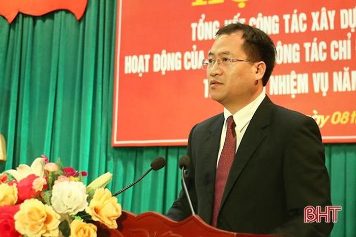 Bí thư Huyện ủy Nguyễn Thế Hoàn triển khai các nhiệm vụ trọng tâm trong năm 2020.
