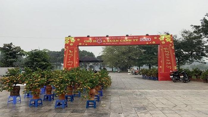 Cổng chợ hoa Xuân Canh Tý