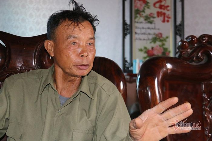 Ông Đỗ Quang Sản (xã Khánh Trung, huyện Yên Khánh, tỉnh Ninh Bình). Ảnh: Nguyễn Thảo