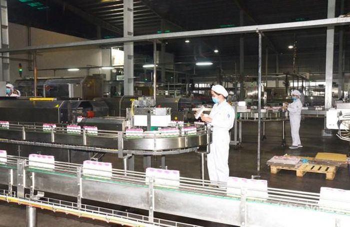 Sản xuất công nghiệp tại Nghệ An. Ảnh: Thanh Lê