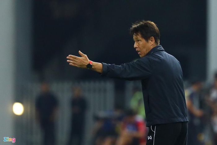  Nishino đang giúp U23 Thái Lan lột xác. Ảnh: Minh Chiến. 