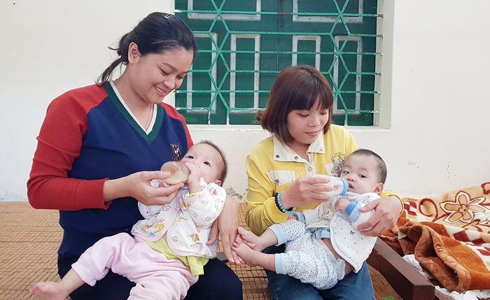 Trẻ em mồ côi được chăm sóc tại Trung tâm Bảo trợ trẻ em mồ côi và tàn tật thành phố Việt Trì