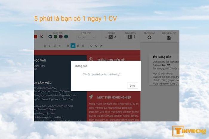  Cách tạo CV nhanh, đơn giản. 