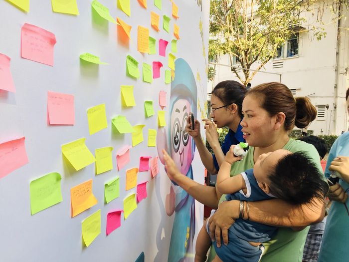 Phụ huynh gửi gắm những điều ước cho con