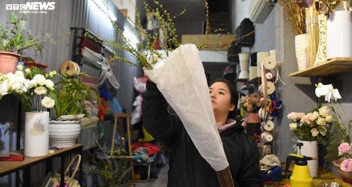Hoa tuyết mai được giới buôn bán hoa gọi là dòng hoa nghìn nụ.