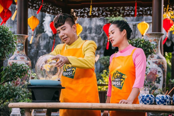 Long Nhật- Lâm Vỹ Dạ với món Mứt gừng