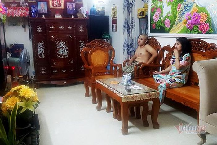 Nhà mới của gia đình ông Hà ở chung cư CT3. 