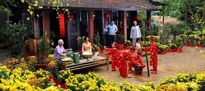 Tết Nguyên đán – tết sum vầy (Ảnh KT).