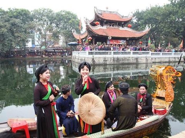 Hát quan họ tại Hội Lim