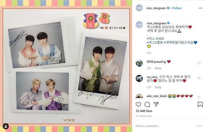 "VIXX và Starlight 2020 chúc mừng năm mới" - VIXX