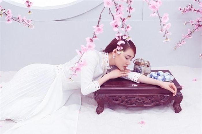 Bước chân vào showbiz, Nhã Phương xây dựng hình tượng "băng thanh ngọc khiết". Bao năm qua, xuất hiện trước công chúng vẫn là một Nhã Phương hiền lành, nhu mì, gắn liền với những chiếc đầm thướt tha và phong cách trang điểm nhẹ nhàng.
