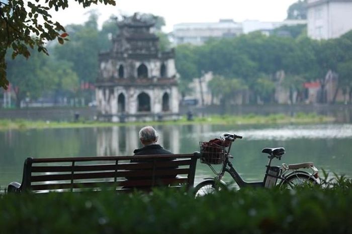 Một thời khắc thanh bình để tĩnh lại sau cả năm.