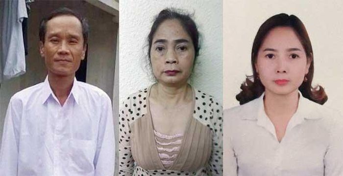 Nguyễn Hữu Chuyền - Trần Thị Luyện - Trần Thị Mười.