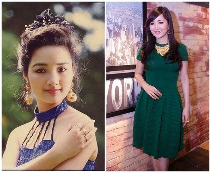 Hoa hậu Giáng My thời trẻ và hiện tại