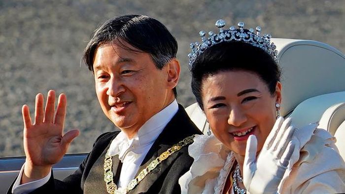 Cuộc diễu hành nghi lễ ở Tokyo nhân dịp đăng quang của Hoàng đế Nhật Bản Naruhito, ngày 10/11/2019. (Ảnh: AP)
