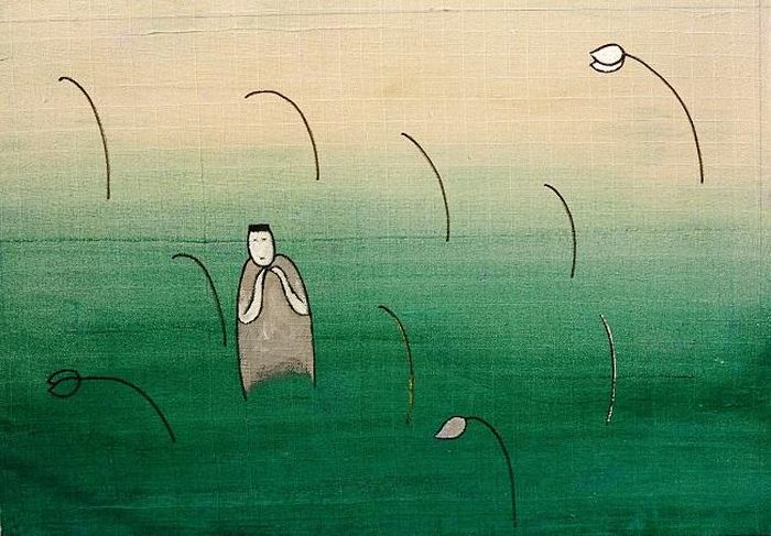 Tác phẩm của họa sĩ Lê Thiết Cương.