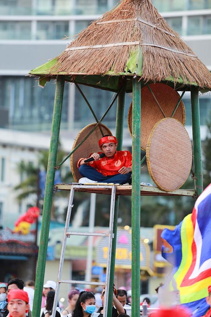Kỳ thủ Lưu Hữu Phước trong trận bán kết thứ 1.