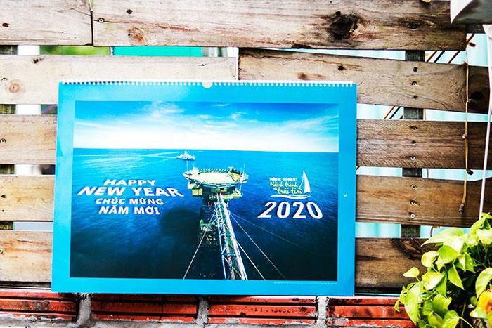  Lịch giấy Trường Sa năm 2020. 