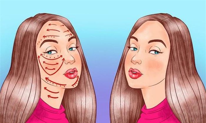Bước 1: Quy tắc massage mặt đầu tiên cần nhớ là không làm tổn thương da. Làm sạch da mặt, sau đó bôi một lớp dầu massage chuyên dụng lên da hoặc có thể dùng kem dưỡng da có sẵn trong nhà.