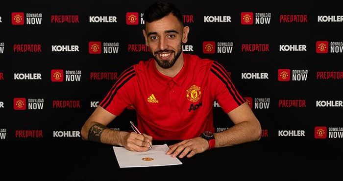 Bruno Fernandes là bản hợp đồng duy nhất của MU trong tháng 1 này