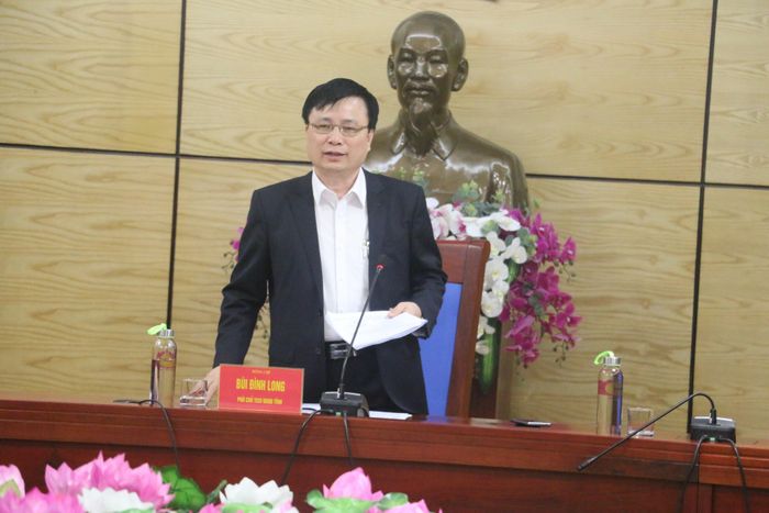 Phó Chủ tịch UBND tỉnh Nghệ An Bùi Đình Long.
