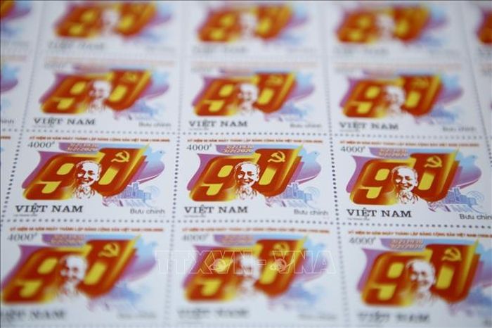 Mẫu tem mới được phát hành.
