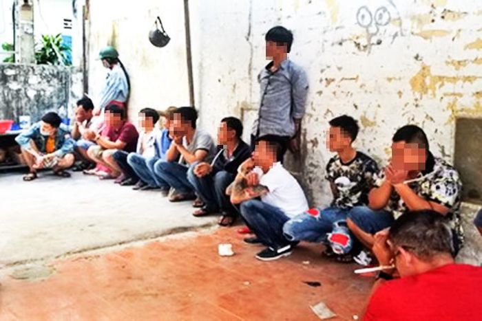 Các đối tượng tham gia đánh bạc, tổ chức đánh bạc ở đường Đô Lương bị khống chế.