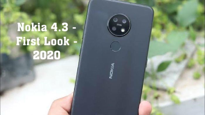 Nokia 4.3 có camera kép 16MP 