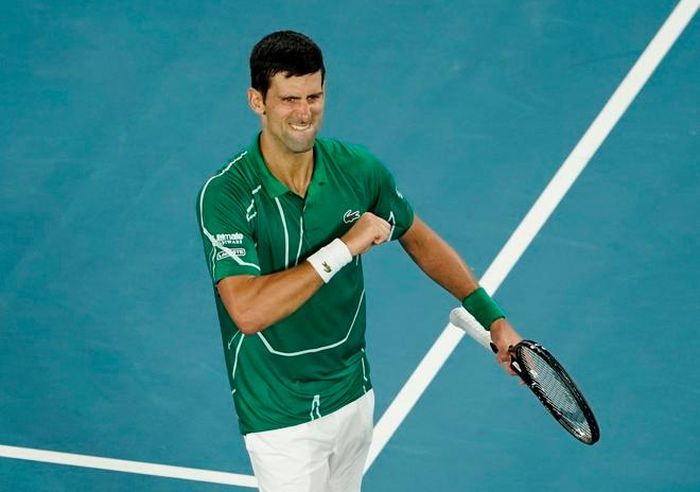 Djokovic hướng tới danh hiệu thứ 8 tại Australian Open. Ảnh: Reuters.