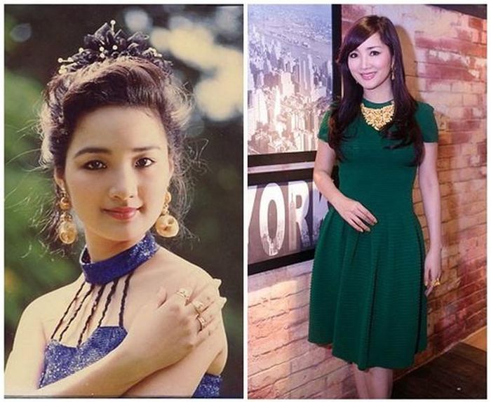 Hoa hậu Giáng My thời trẻ và hiện tại